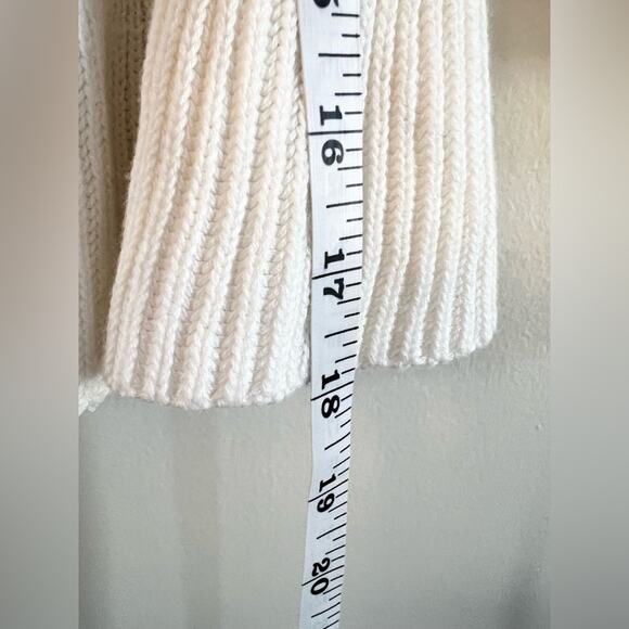 Free People Solid Gold Ivory Ribbed Knit mini skirt flare spring summer vacation - Picture 7 of 11